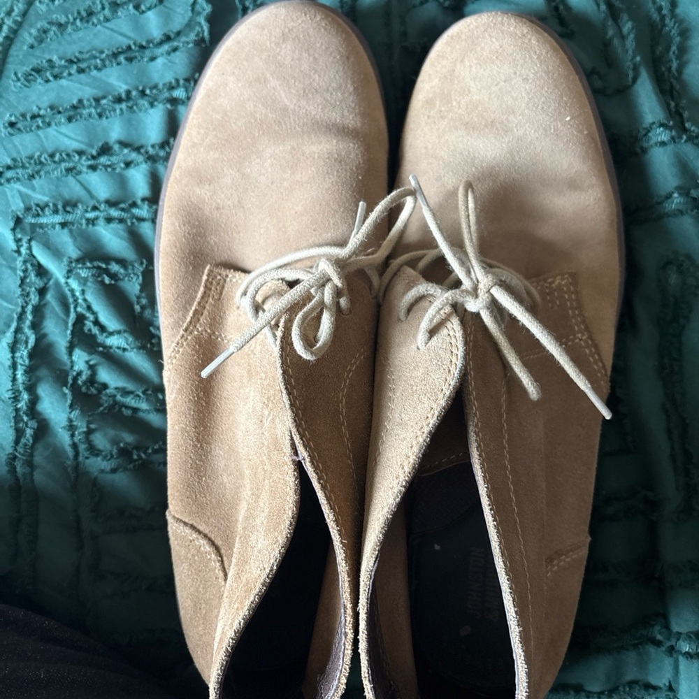 Johnston & Murphy Sheepskin Tan Chukka Boot Size 11 - Picture 5 of 6